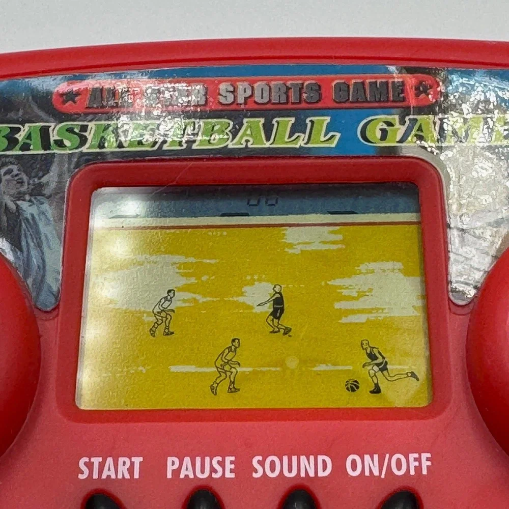 Vintage All Star Sports Basketball‎ Game Handheld Electronic LCD Retro Console